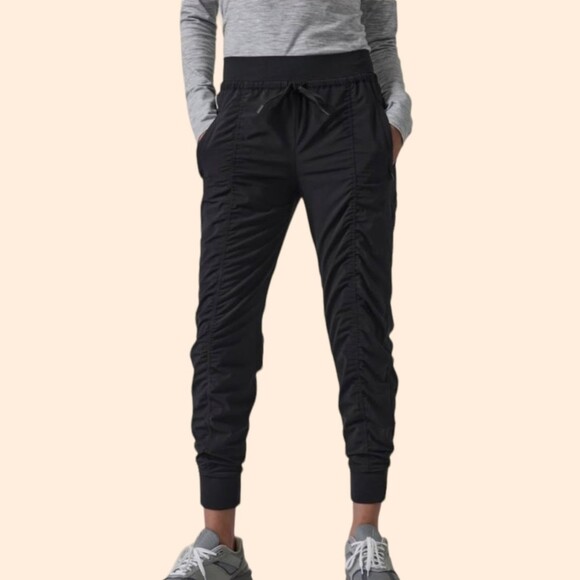 Athleta Attitude Black Jogger Pants - Picture 1 of 6